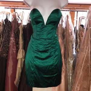 Emerald Mini Dress